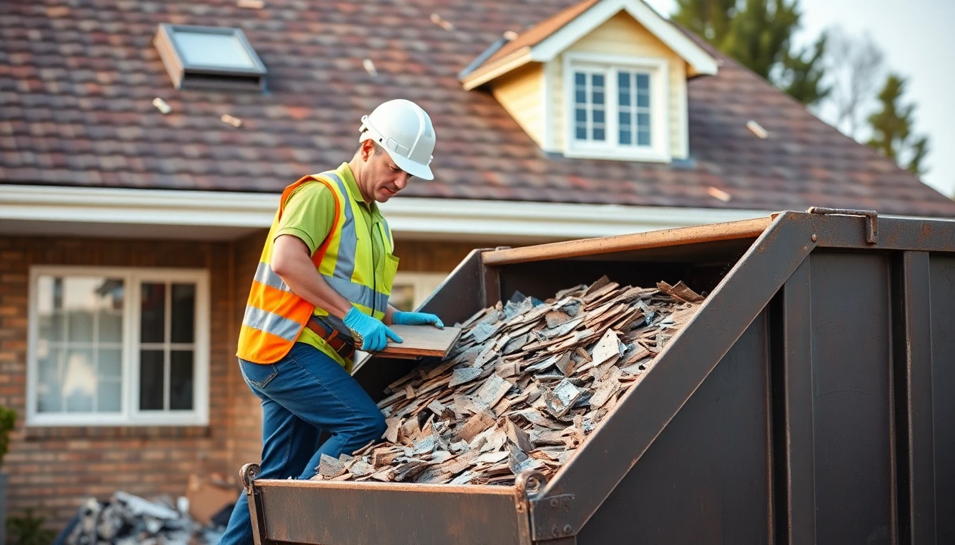 Dumpster for Roofing & Shingles